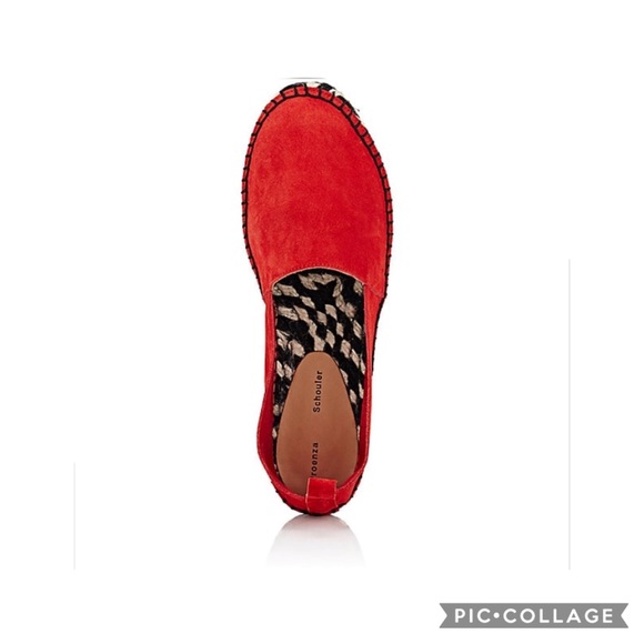 NWT-AUTH PROENZA SCHOULER SUEDE ESPADRILLES SIZE 5 - Picture 4 of 4